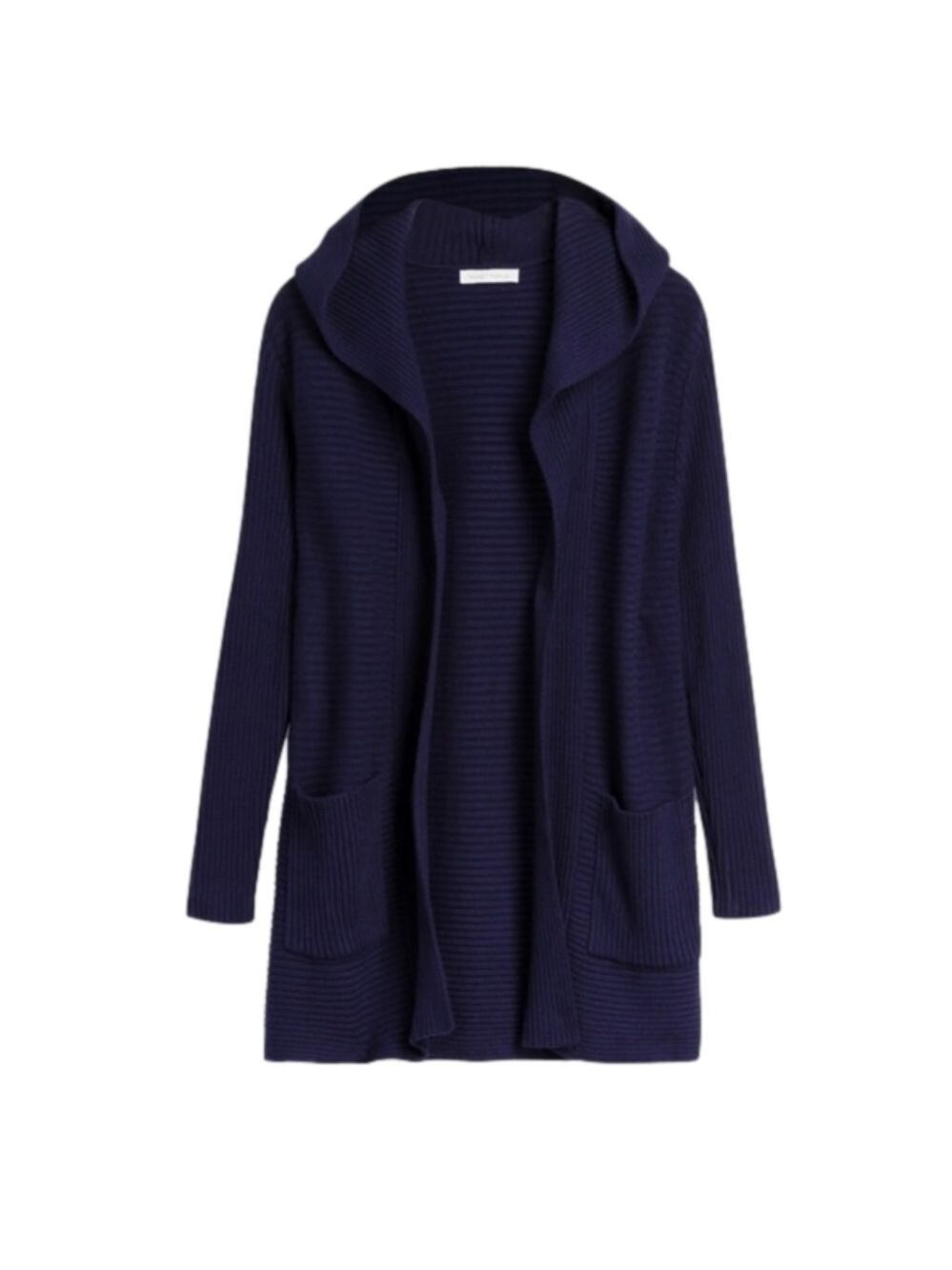 Honey Punch Judee Ribbed Hooded Cardigan